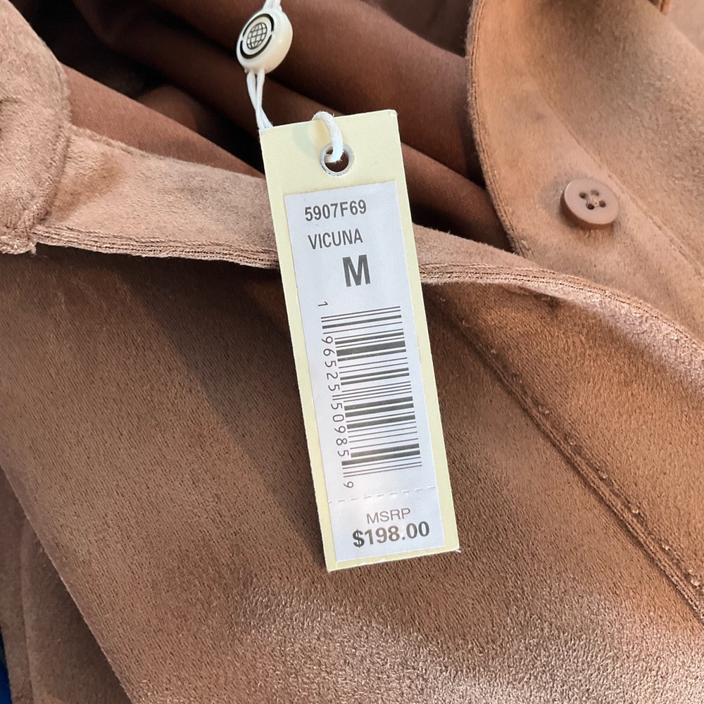 Max Studio Brown Suede Dress - Picture 8 of 8
